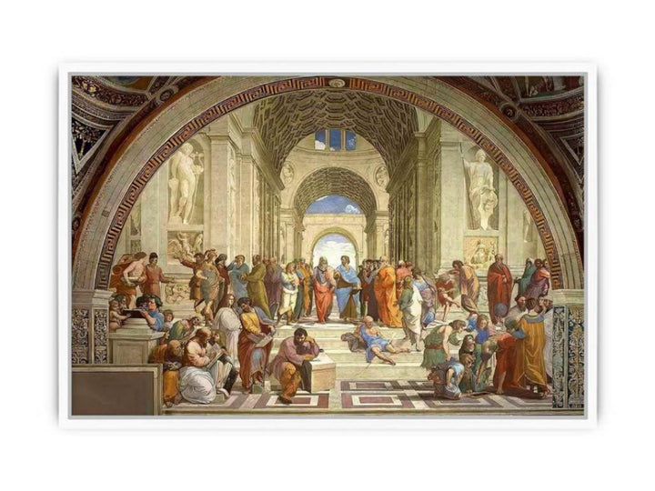 The School of Athens Painting