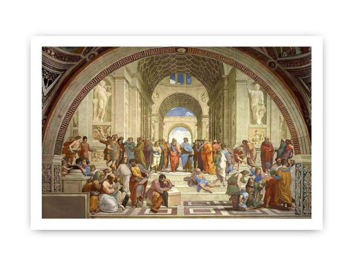 The School of Athens Painting