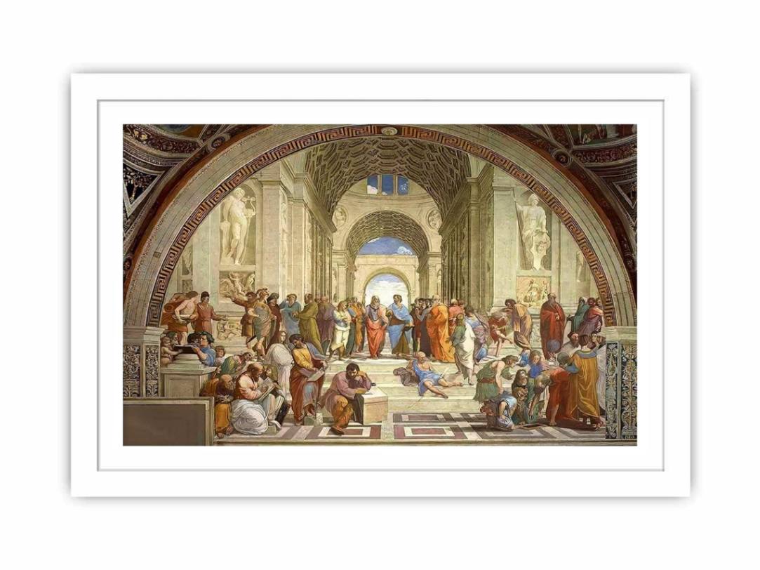The School of Athens Painting