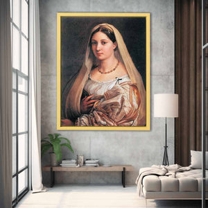 Donna velata By Raphael
