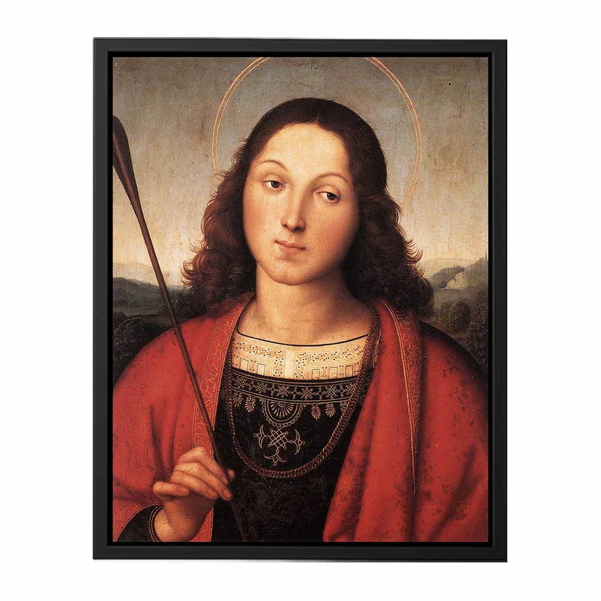 St Sebastian By Raphael
