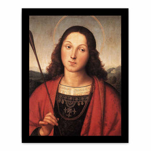 St Sebastian By Raphael