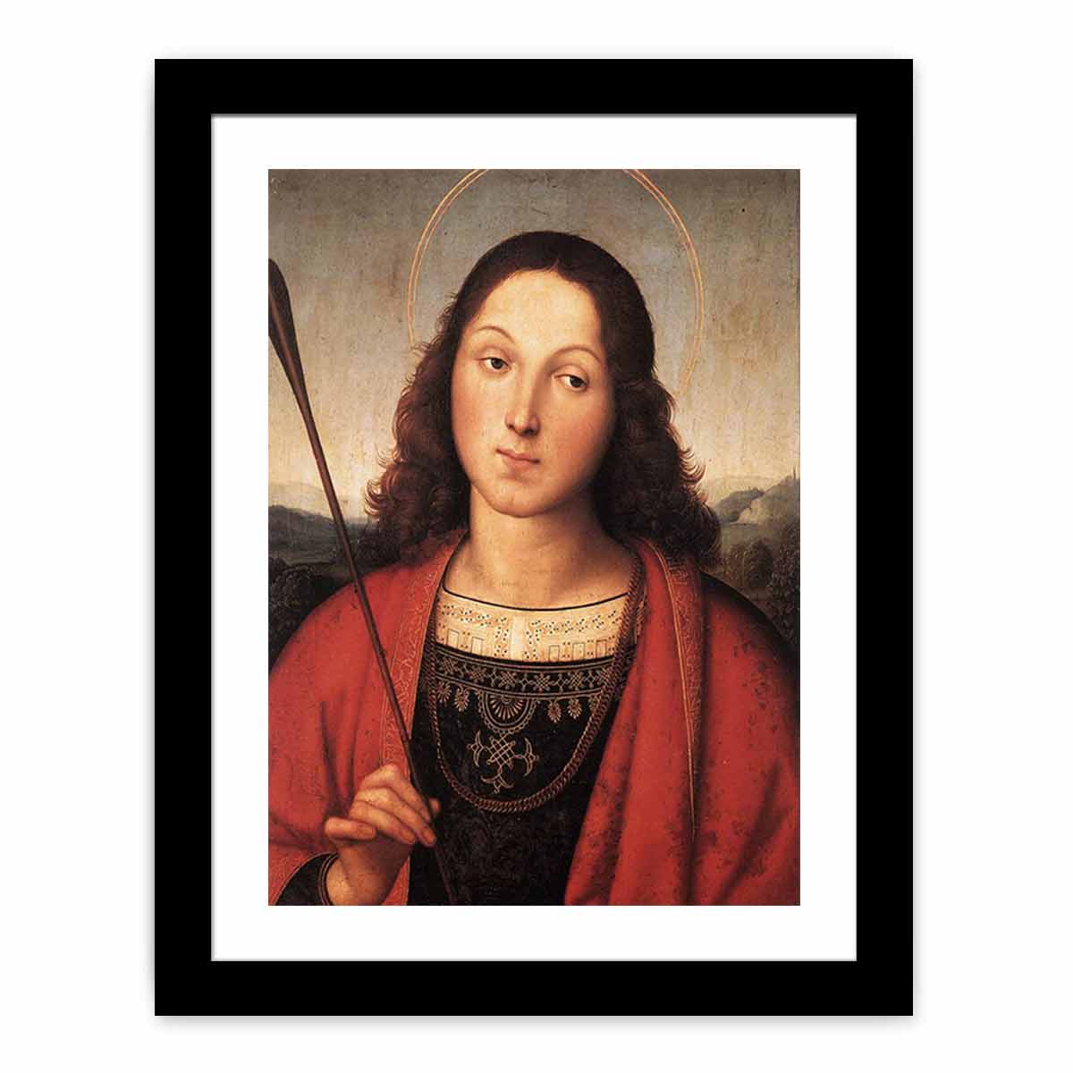 St Sebastian By Raphael