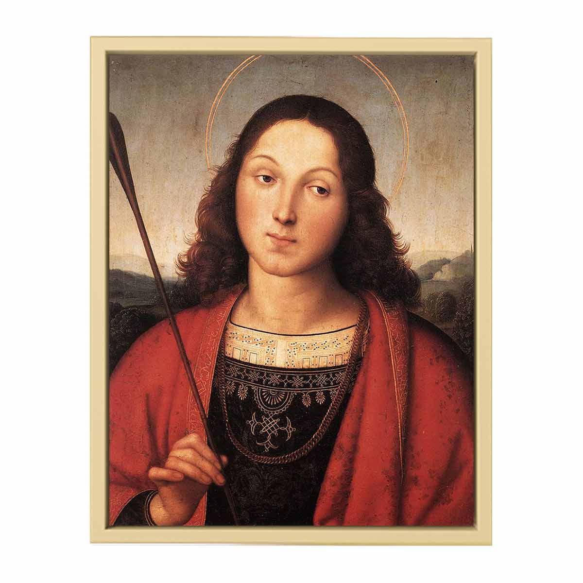 St Sebastian By Raphael