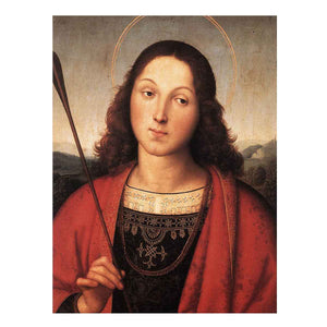 St Sebastian By Raphael