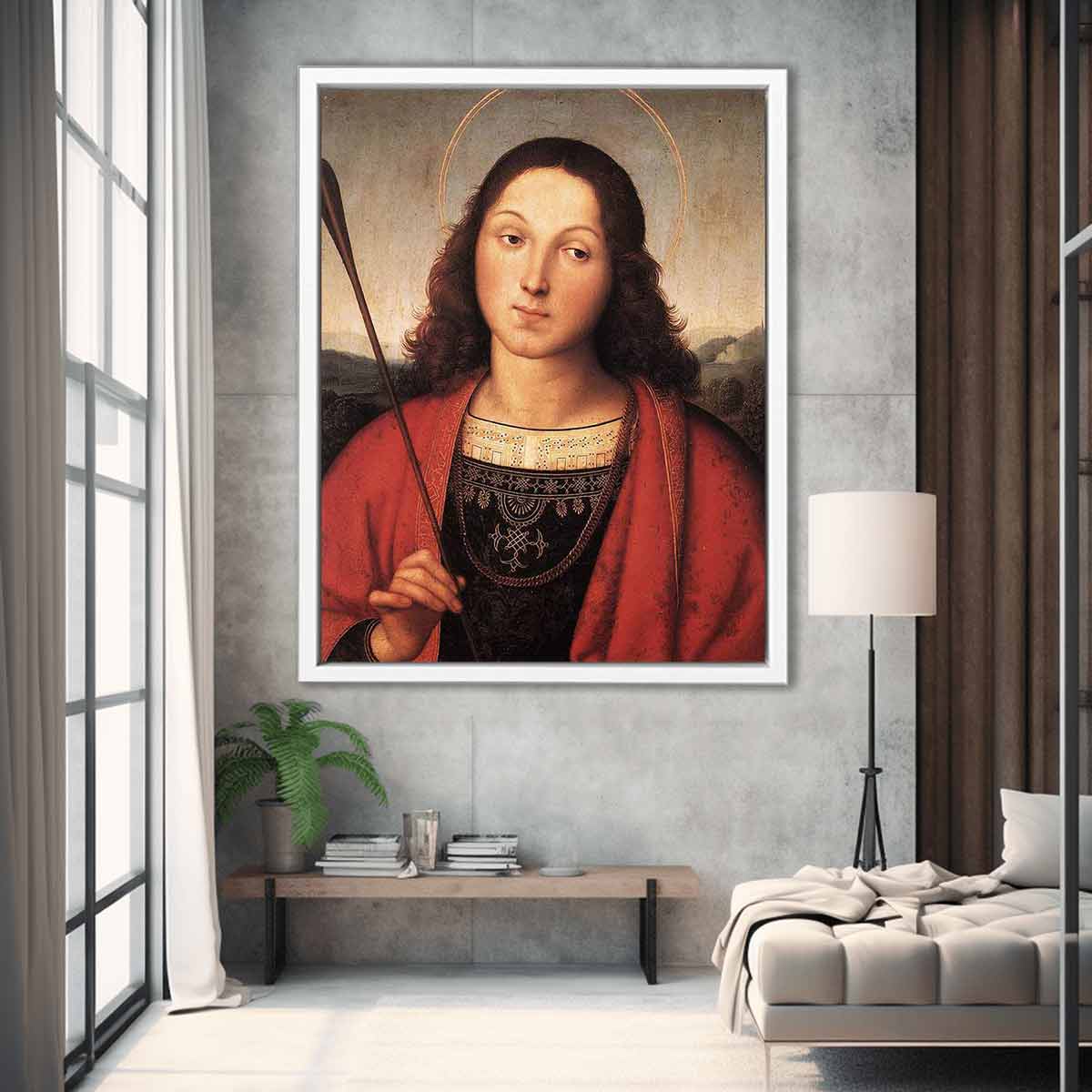 St Sebastian By Raphael