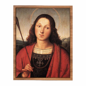 St Sebastian By Raphael