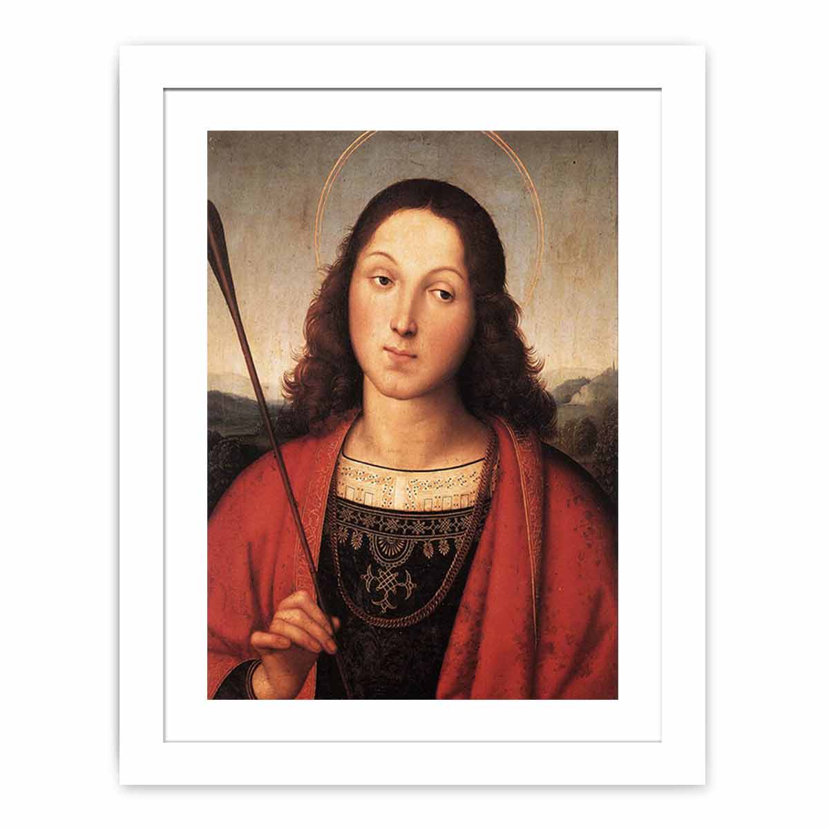 St Sebastian By Raphael