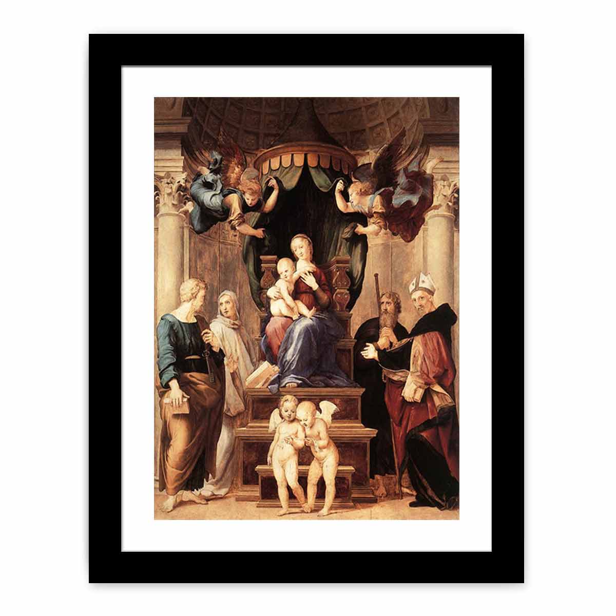 Madonna del Baldacchino By Raphael