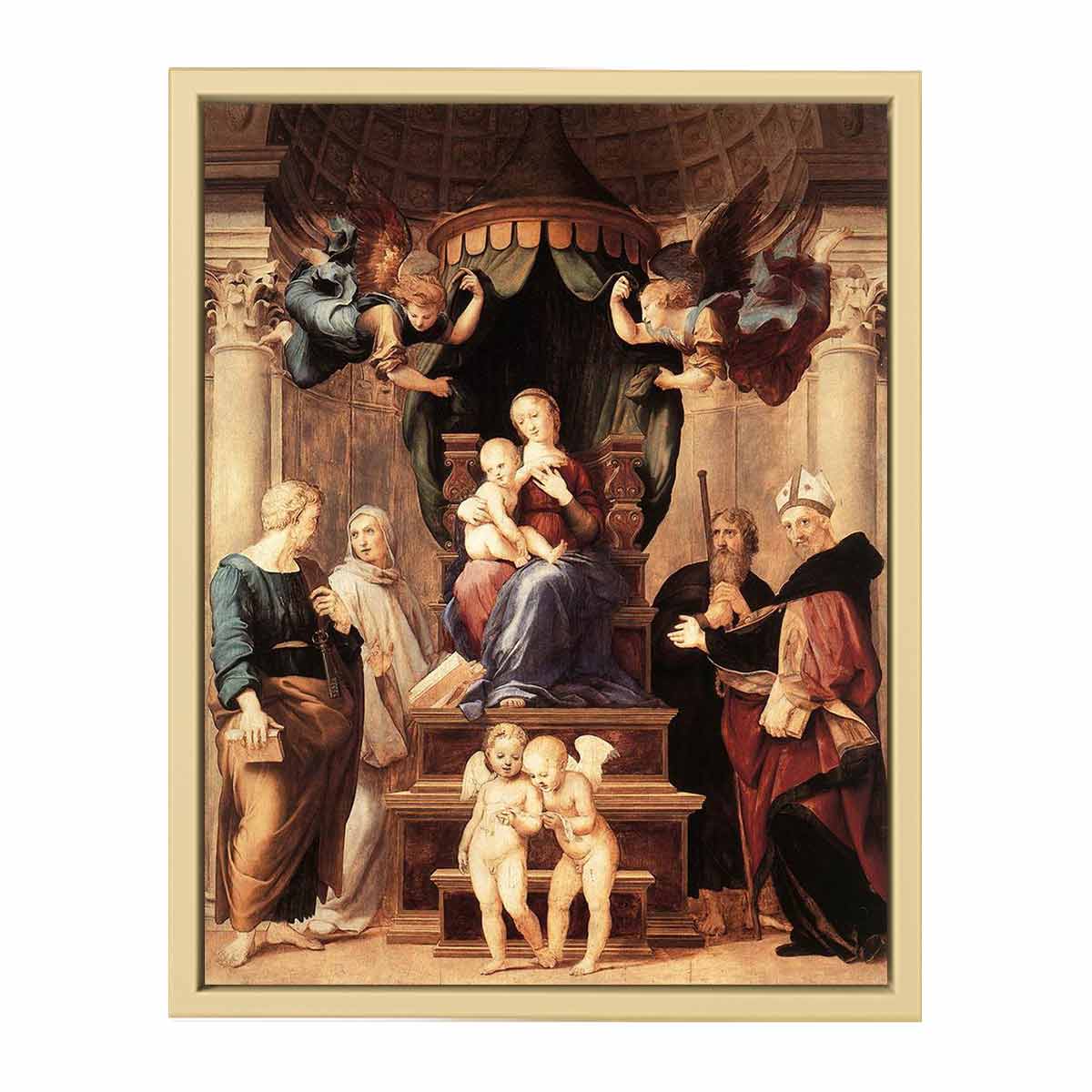 Madonna del Baldacchino By Raphael