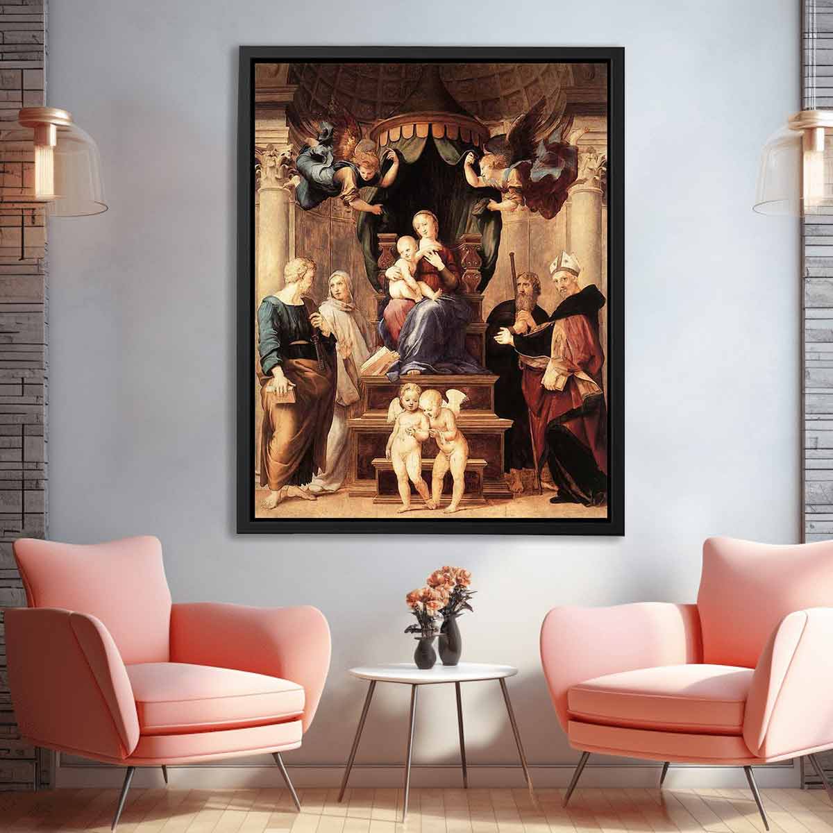 Madonna del Baldacchino By Raphael