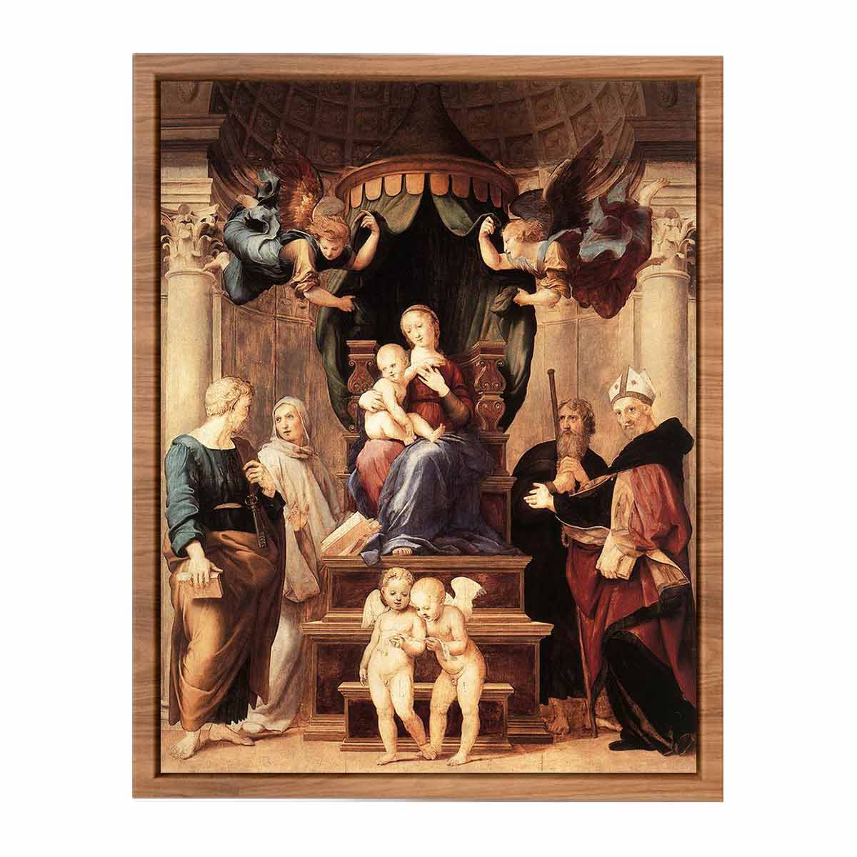 Madonna del Baldacchino By Raphael