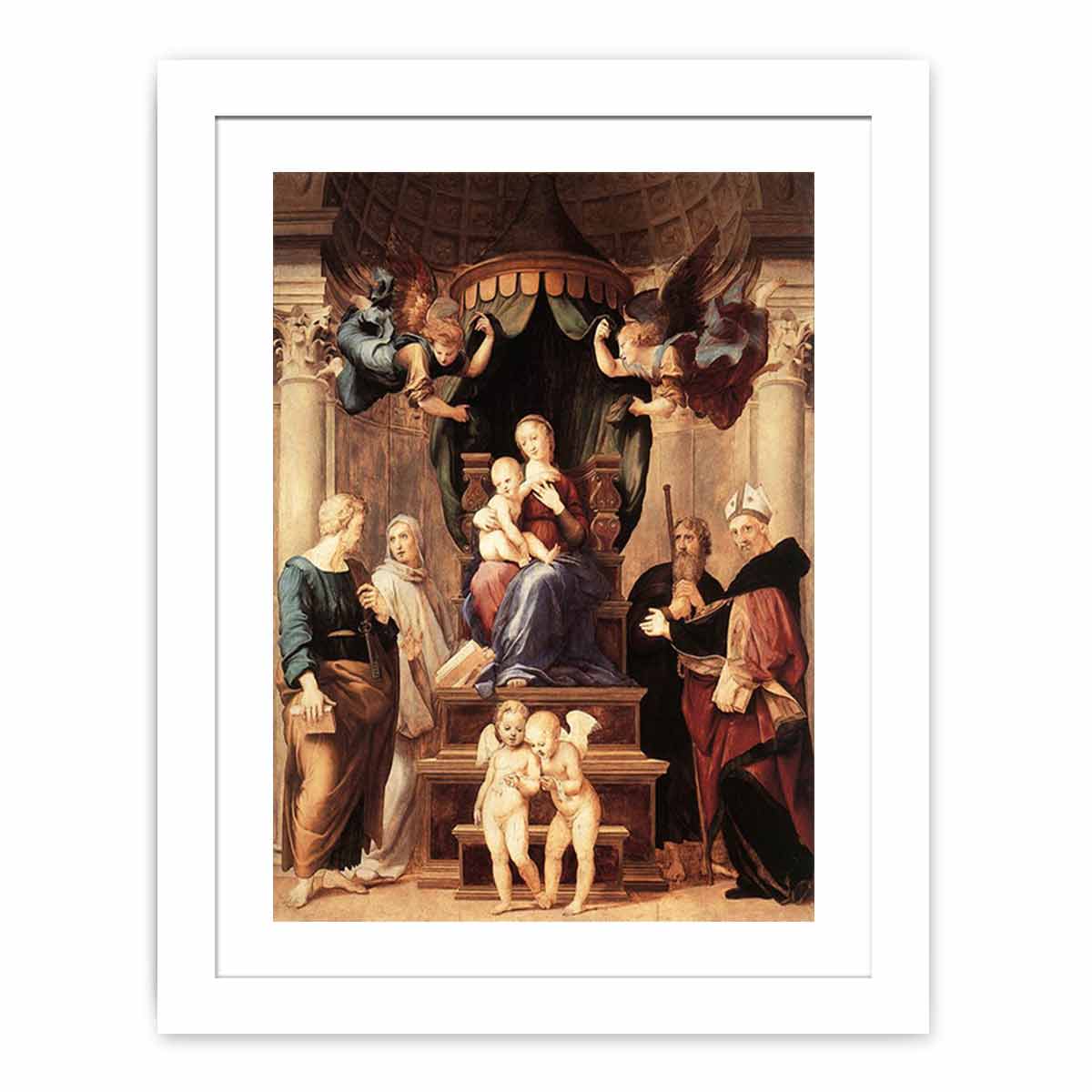 Madonna del Baldacchino By Raphael
