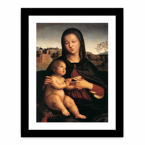 Madonna and Child with the Book By Raphael