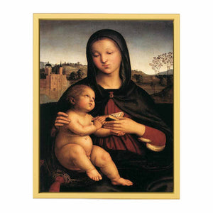 Madonna and Child with the Book By Raphael