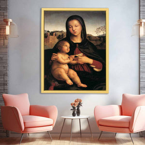 Madonna and Child with the Book By Raphael
