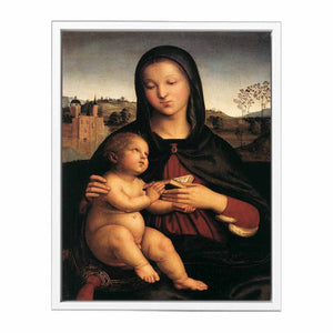 Madonna and Child with the Book By Raphael