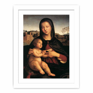 Madonna and Child with the Book By Raphael
