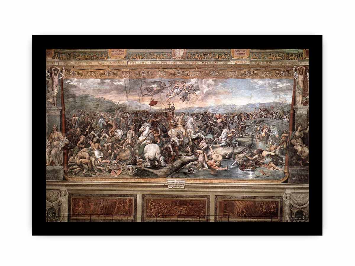 The Battle at Pons Milvius By Raphael