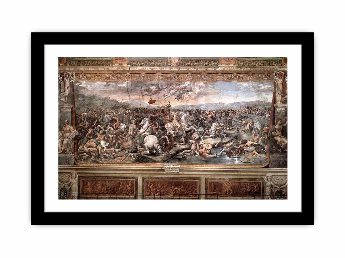The Battle at Pons Milvius By Raphael