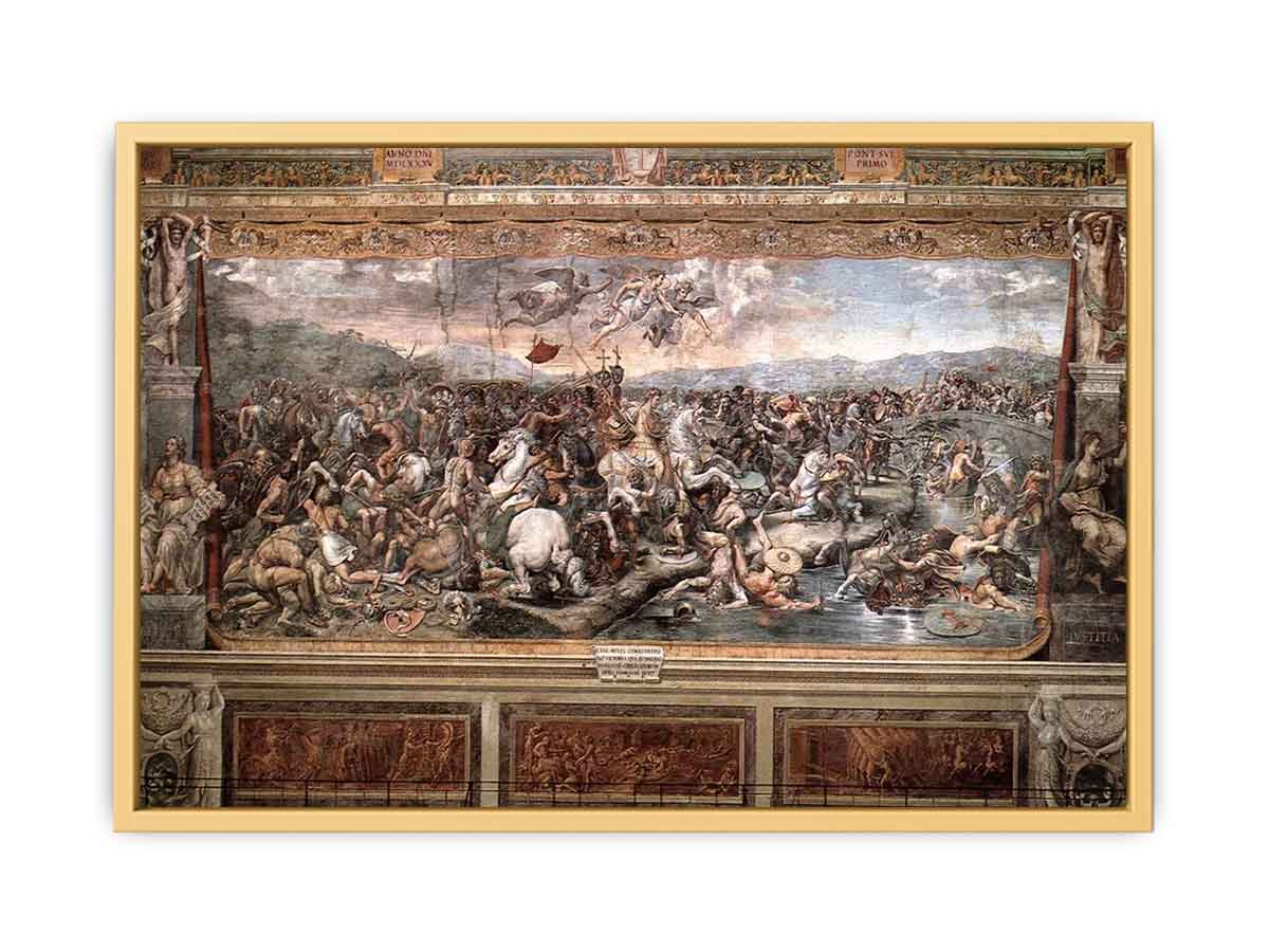 The Battle at Pons Milvius By Raphael
