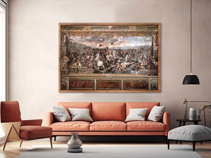The Battle at Pons Milvius By Raphael