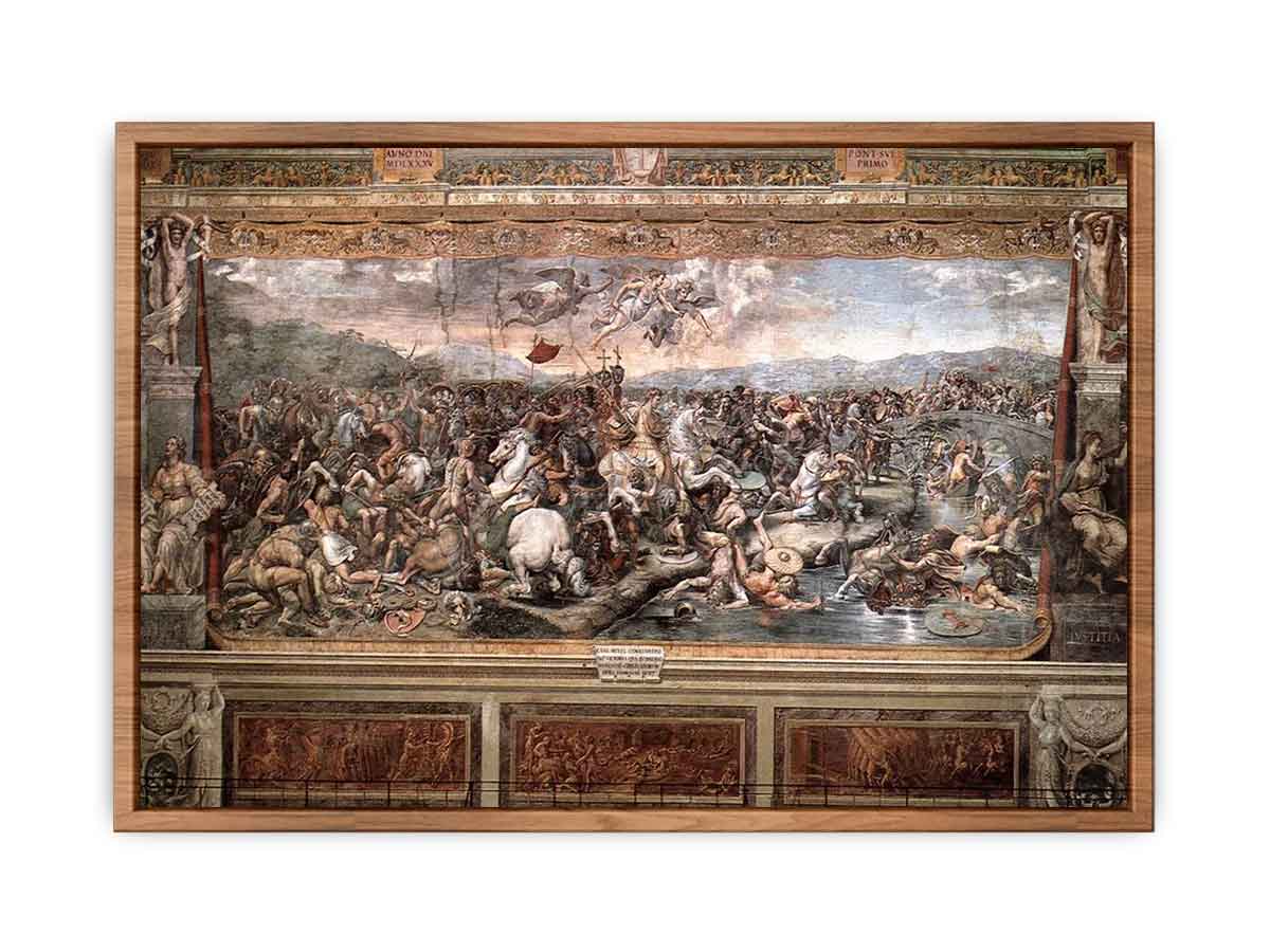 The Battle at Pons Milvius By Raphael