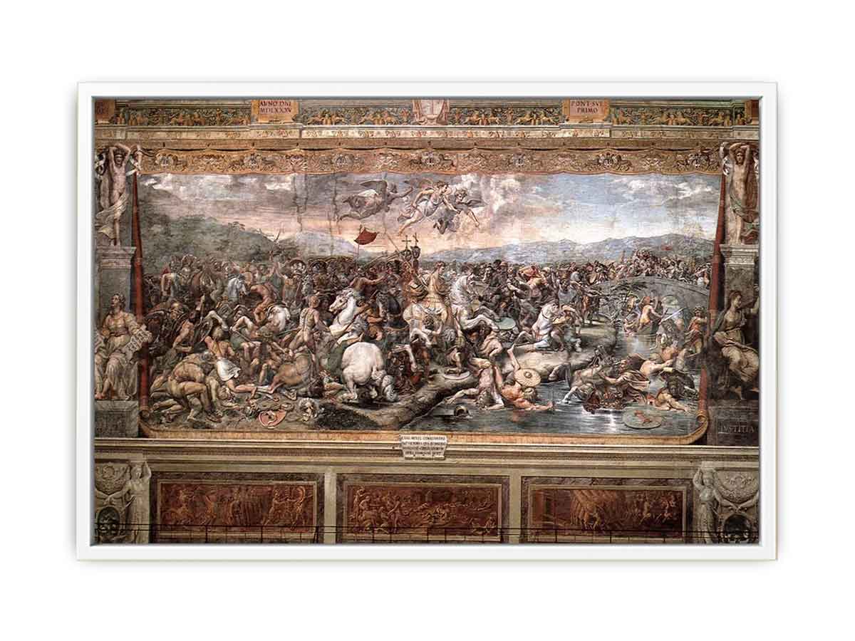The Battle at Pons Milvius By Raphael