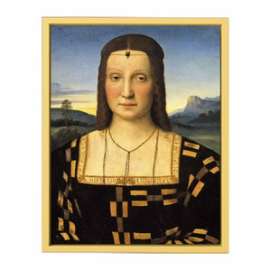 Portrait of Elisabetta Gonzaga By Raphael