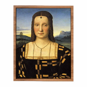 Portrait of Elisabetta Gonzaga By Raphael