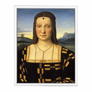Portrait of Elisabetta Gonzaga By Raphael