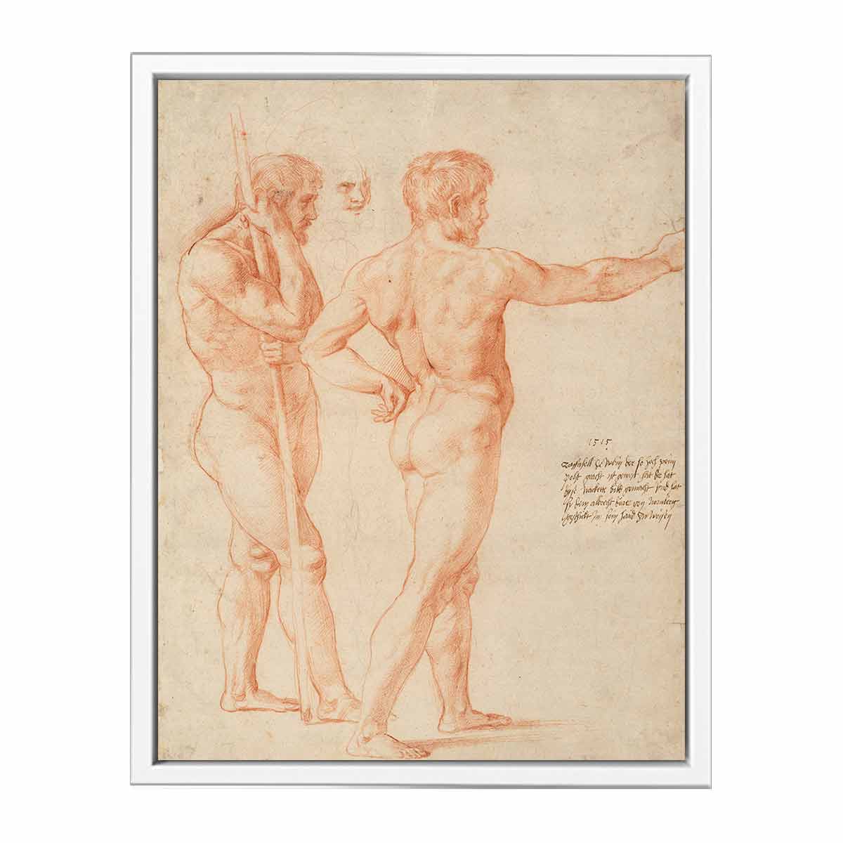 Nude Studies, 1515 By Raphael