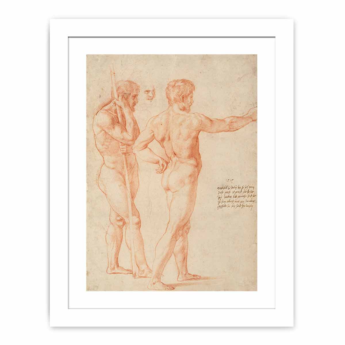 Nude Studies, 1515 By Raphael