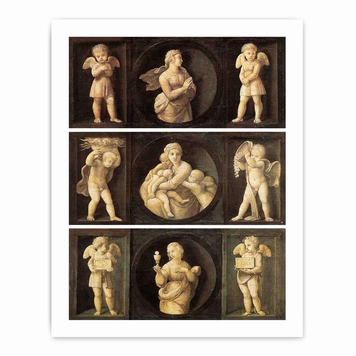 Theological Virtues By Raphael