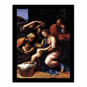 The Holy Family By Raphael