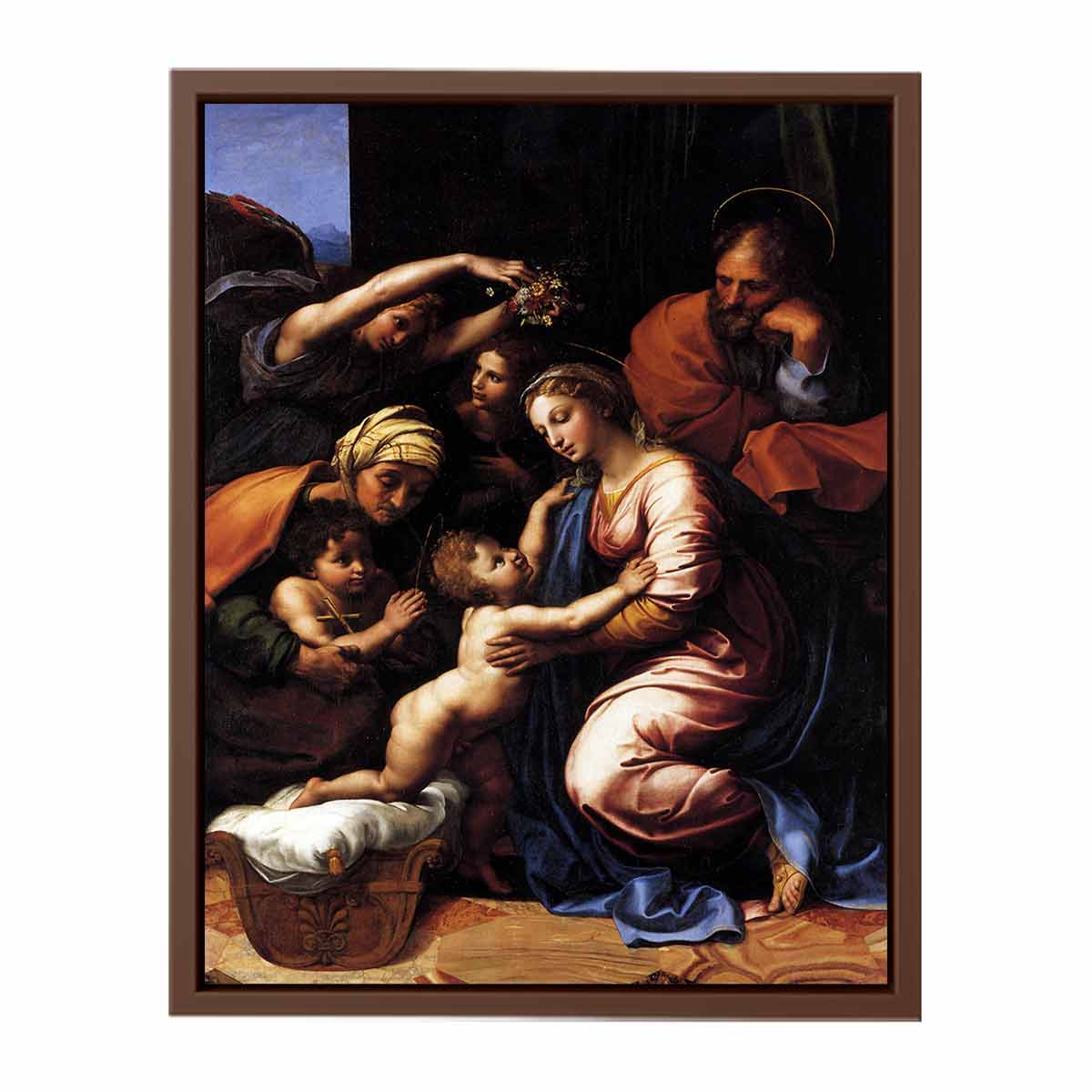 The Holy Family By Raphael