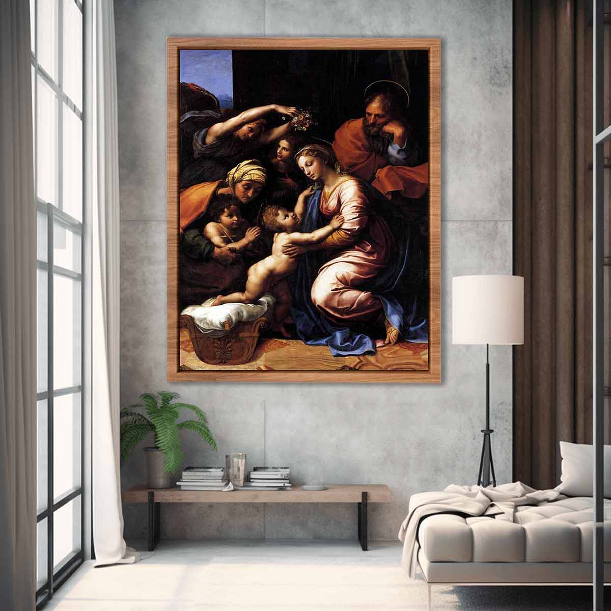 The Holy Family By Raphael