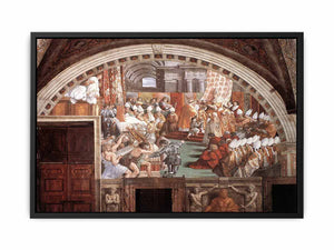 The Coronation of Charlemagne By Raphael