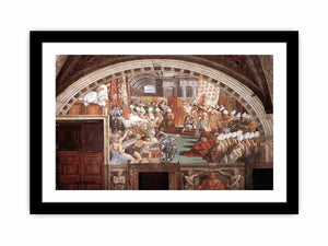 The Coronation of Charlemagne By Raphael