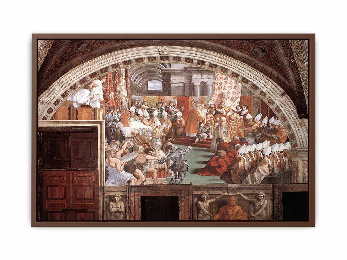 The Coronation of Charlemagne By Raphael