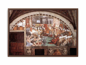 The Coronation of Charlemagne By Raphael