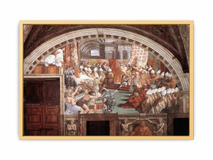 The Coronation of Charlemagne By Raphael