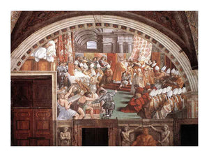 The Coronation of Charlemagne By Raphael