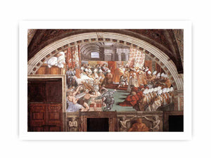 The Coronation of Charlemagne By Raphael