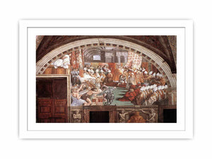 The Coronation of Charlemagne By Raphael