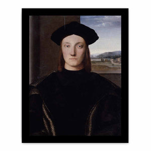 Portrait of Guidobaldo da Montefeltro By Raphael