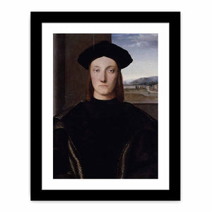 Portrait of Guidobaldo da Montefeltro By Raphael