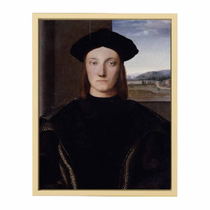 Portrait of Guidobaldo da Montefeltro By Raphael