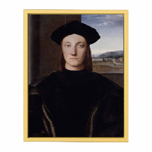 Portrait of Guidobaldo da Montefeltro By Raphael