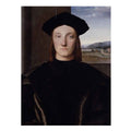 Portrait of Guidobaldo da Montefeltro By Raphael